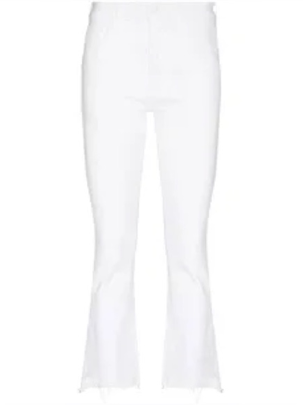 MOTHER The Insider Crop Step Fray Jeans Size 29